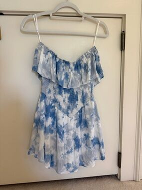 Promesa Tie-Dye Strapless Dress/Romper